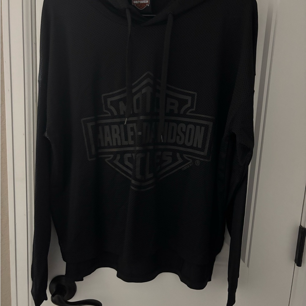 Harley-Davidson Black Logo Women's Sweatshirt